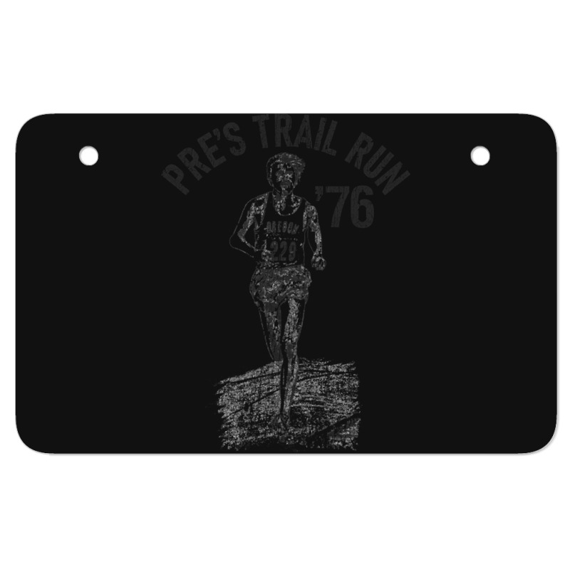 Pre's Trail Run 1976 Atv License Plate | Artistshot