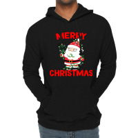 Merry Christmas Santa (4) Lightweight Hoodie | Artistshot