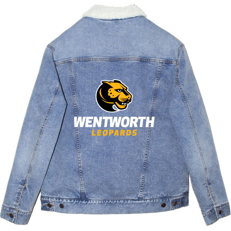 Wentworth Institute Of Technology Unisex Sherpa-lined Denim Jacket | Artistshot