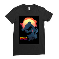 Kong Skull Island Ladies Fitted T-shirt | Artistshot