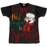 Funny Christmas Snowman Graphic T-shirt | Artistshot