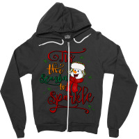 Funny Christmas Snowman Zipper Hoodie | Artistshot