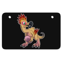 Creature Catcher - Egg Thief Atv License Plate | Artistshot