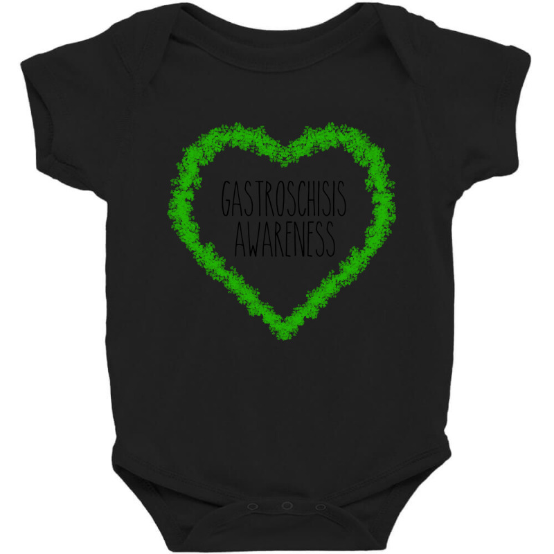 Gastroschisis Awareness Heart Support Baby Bodysuit | Artistshot