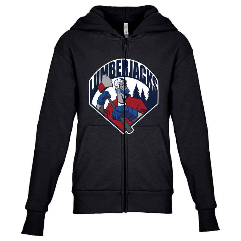 South Shore Lumberjacks Youth Zipper Hoodie | Artistshot