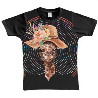 Giraffe Lady Africa Animal Giraffe Graphic Youth T-shirt | Artistshot