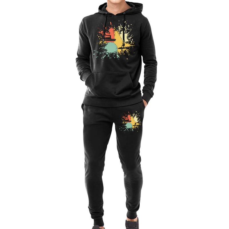 Wakeboarding T  Shirt W A K E B O A R D I N G I N K S P L A S H T  Shi Hoodie & Jogger Set | Artistshot