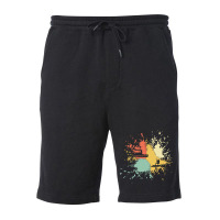 Wakeboarding T  Shirt W A K E B O A R D I N G I N K S P L A S H T  Shi Fleece Short | Artistshot