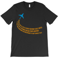 Phonetic Alphabet  Pilot Airplane T-shirt | Artistshot