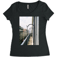 Hotel Lookout In Lisbon Portugal Women's Triblend Scoop T-shirt | Artistshot