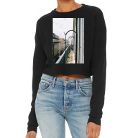 Hotel Lookout In Lisbon Portugal Cropped Sweater | Artistshot