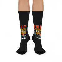 Jesus Christ Christian Fully Vaccinated By The Blood Of Jesus Nice Chr Crew Socks | Artistshot