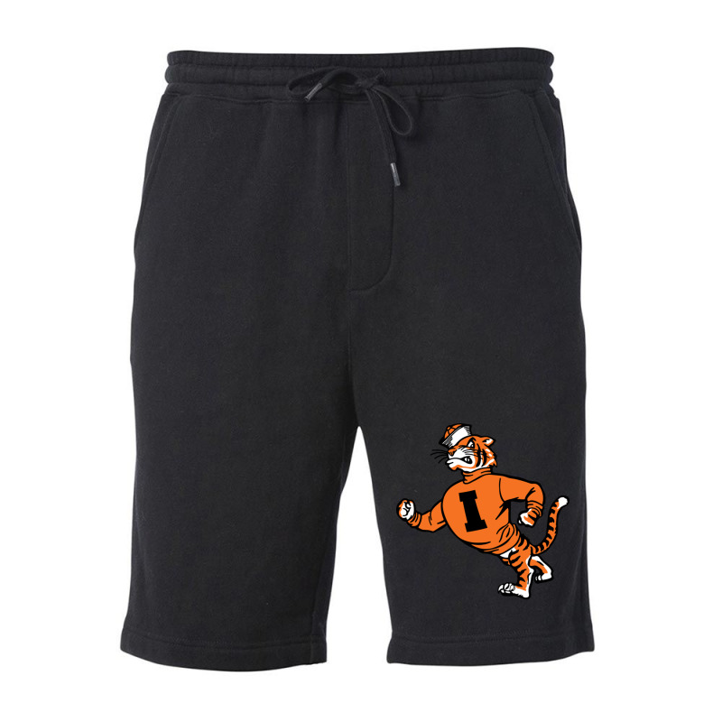 Vintage Walking Angry Tiger Idaho State Fleece Short by JeremyHurley | Artistshot