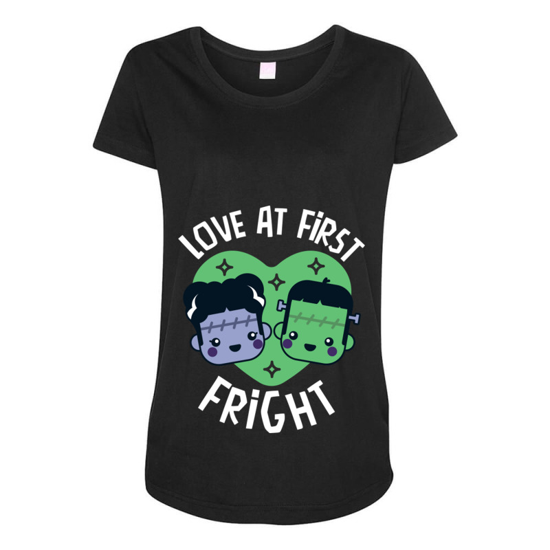 Kawaii Frankenstein's Monster And Bride Of Frankenstein Love At First  Maternity Scoop Neck T-shirt by EdieTiffany | Artistshot