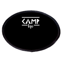 Camp Life Oval Patch | Artistshot