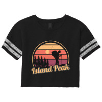 Island Peak Camping Scorecard Crop Tee | Artistshot