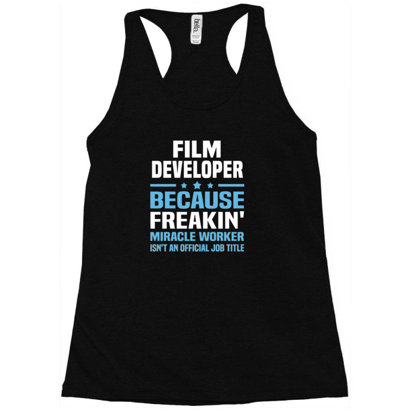 Film Developer Racerback Tank by SuzanneElaineSehorn | Artistshot