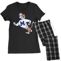 Vintage Walking Angry Tiger Memphis Women's Pajamas Set | Artistshot