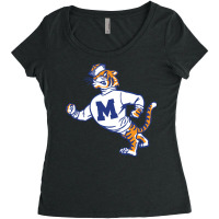 Vintage Walking Angry Tiger Memphis Women's Triblend Scoop T-shirt | Artistshot