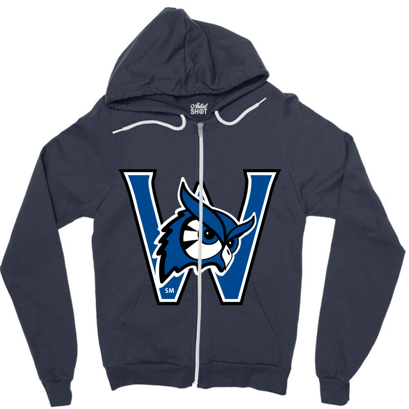 Westfield State Owls Zipper Hoodie | Artistshot