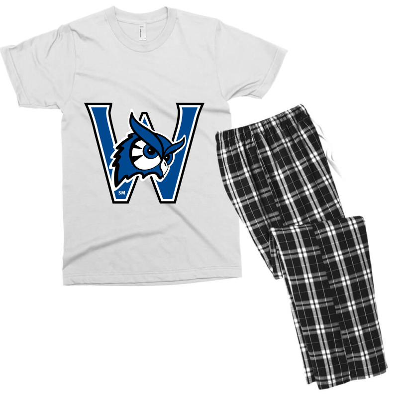 Westfield State Owls Men's T-shirt Pajama Set | Artistshot