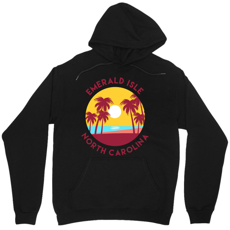 Emerald Isle, North Carolina Unisex Hoodie by bummercaught | Artistshot