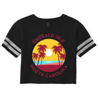 Emerald Isle, North Carolina Scorecard Crop Tee | Artistshot