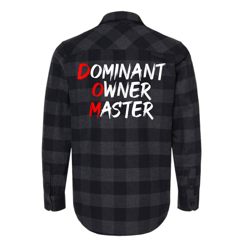 Dominant Owner Master  Secret Bdsm Sex Names Gift Flannel Shirt by AmandaGoodrich | Artistshot