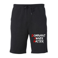 Dominant Owner Master  Secret Bdsm Sex Names Gift Fleece Short | Artistshot