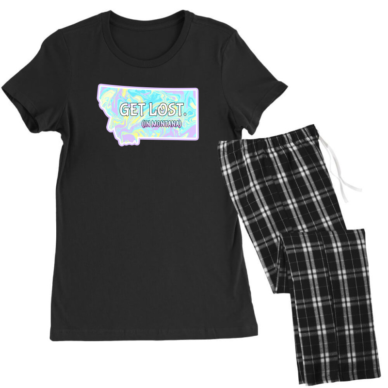 Get Lost In Montana Women's Pajamas Set by autlu2024 | Artistshot