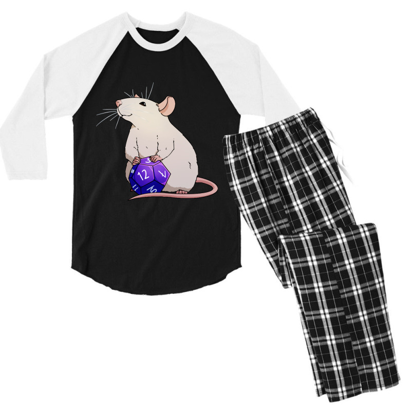 Dice Mice - D12 Men's 3/4 Sleeve Pajama Set | Artistshot