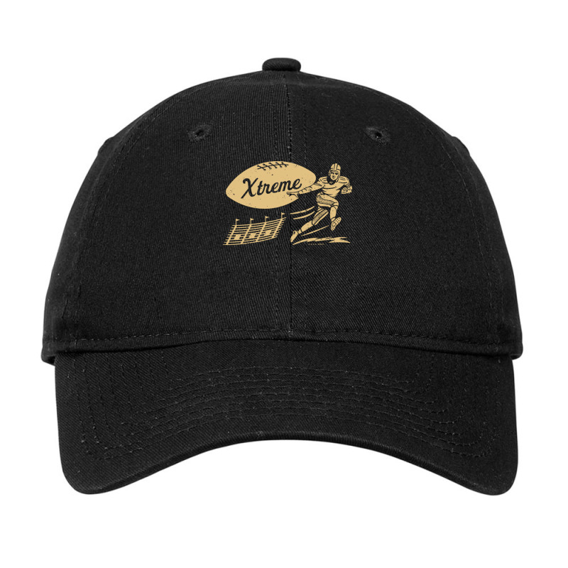 Vintage Xfl Football Los Angeles Xtreme Gold Xtreme Wordmark Adjustable Cap by JeremyHurley | Artistshot