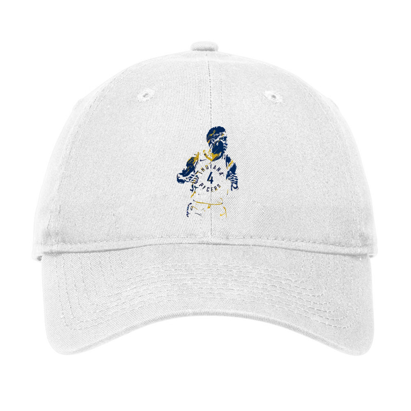 Pacers Watercolor Adjustable Cap | Artistshot