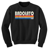 Retro Vintage 70s 80s Style Badolato, Italy Youth Sweatshirt | Artistshot