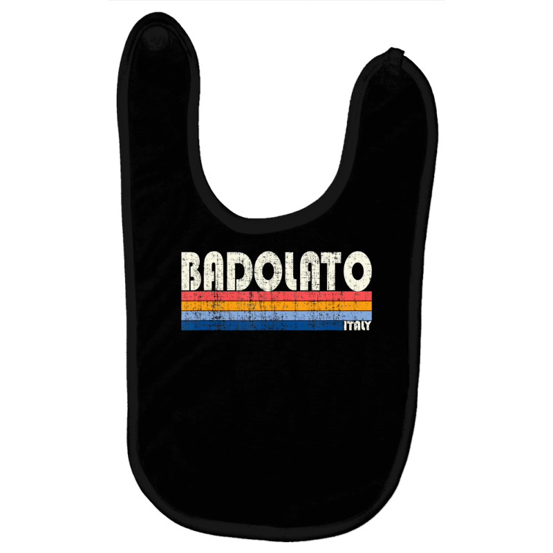 Retro Vintage 70s 80s Style Badolato, Italy Baby Bibs | Artistshot