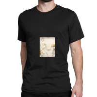 Elegant Music With Gold Notes Classic T-shirt | Artistshot