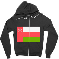 Flag Of Oman Zipper Hoodie | Artistshot