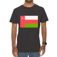 Flag Of Oman Vintage T-shirt | Artistshot