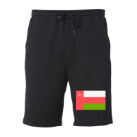 Flag Of Oman Fleece Short | Artistshot