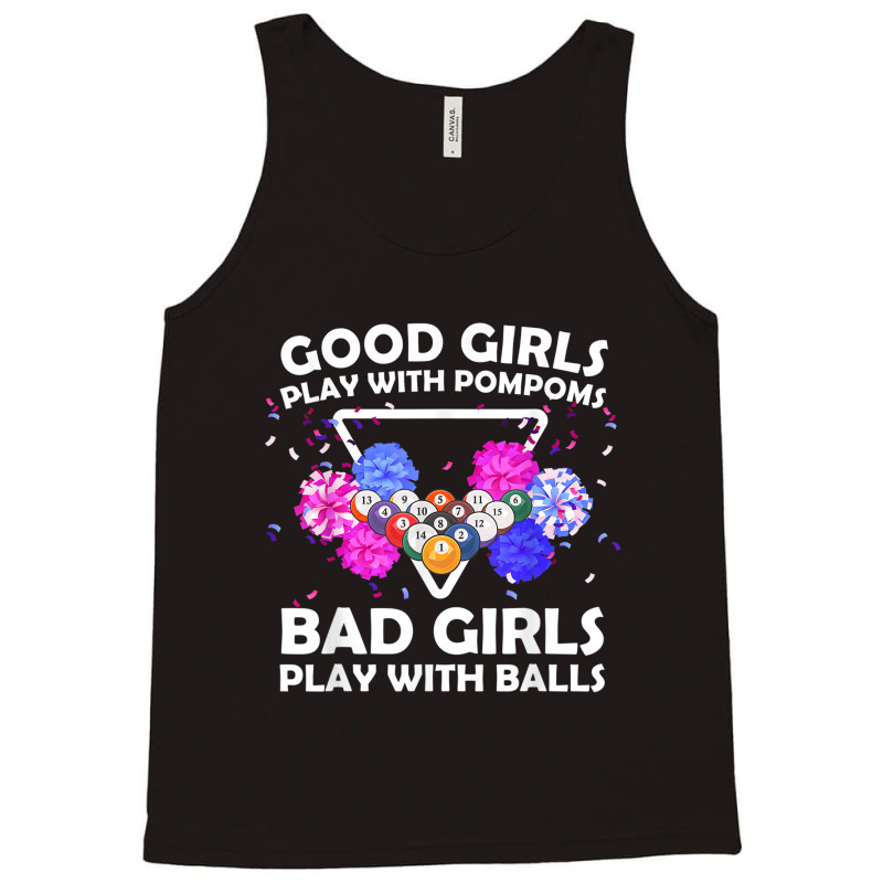 Funny Billiards For Women Girls 8 Ball Billiard Pool Player Tank Top | Artistshot