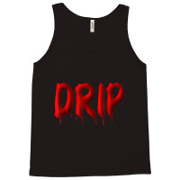 Drippy Red Drippin Letters Streetwear Hip Hop Tees Tops Tank Top | Artistshot