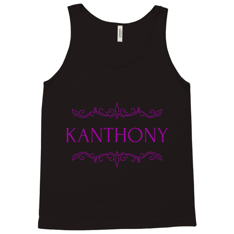 Kanthony Tank Top by NINOZKABAUGHMAN | Artistshot