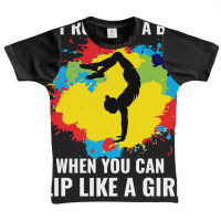 Gymnastics Gymnast Trampoline Tumbling Acrobatics Watercolor Graphic Youth T-shirt | Artistshot