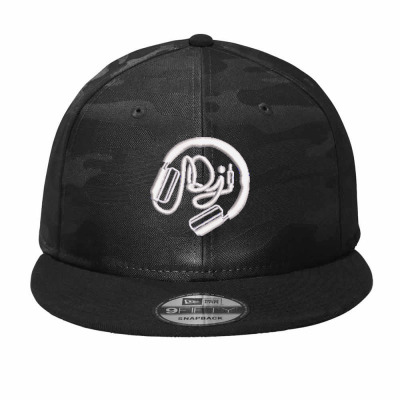 Dj Embroidered Hat Camo Snapback Designed By Madhatter