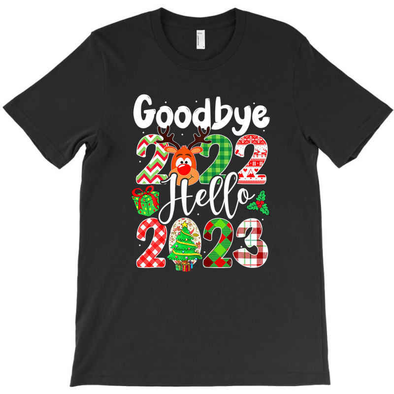 Goodbye 2022 Hello 2023 Happy New Year Christmas Funny T-shirt | Artistshot