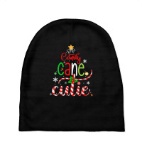 Candy Cane Cutie Funny Christmas Boys Girls Kids Xmas Pajama Baby Beanies | Artistshot