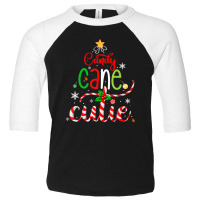 Candy Cane Cutie Funny Christmas Boys Girls Kids Xmas Pajama Toddler 3/4 Sleeve Tee | Artistshot