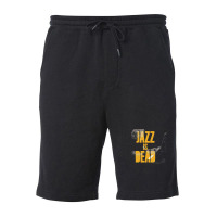 Jazz Music Is Swing Instrumental Dead Fleece Short | Artistshot