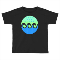 Save The Ocean Stop The Pollution Of Our Waters Toddler T-shirt | Artistshot