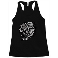 Indian Chief Calligram Racerback Tank | Artistshot